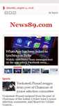 Mobile Screenshot of news89.com